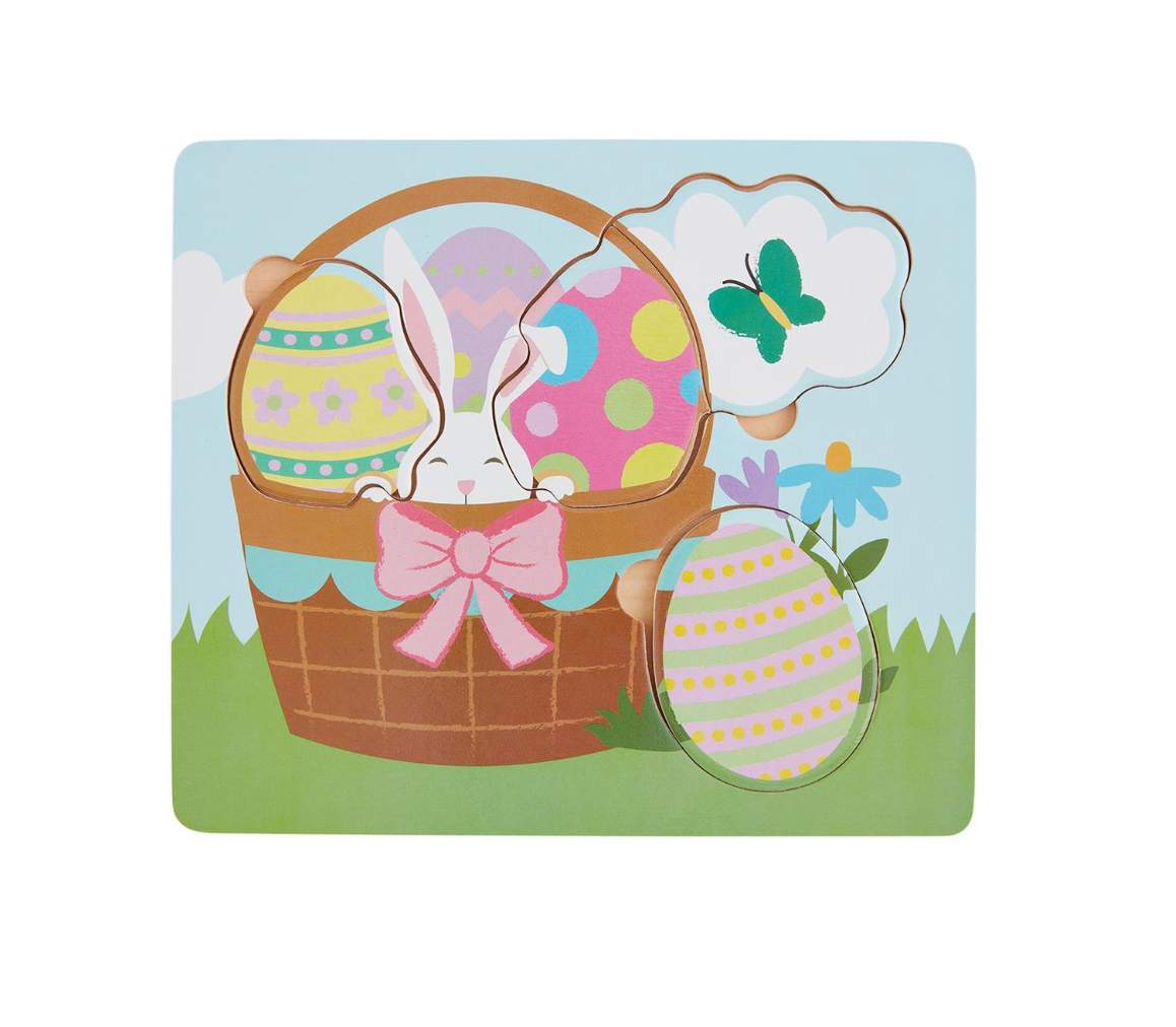 Easter Basket Stacking Puzzle