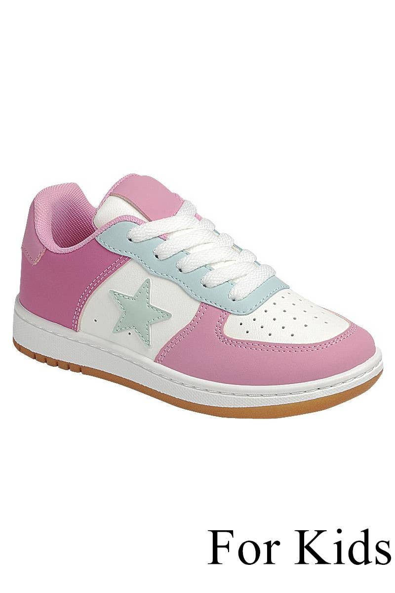 Girl’s Fuchsia Sneaker Shoes