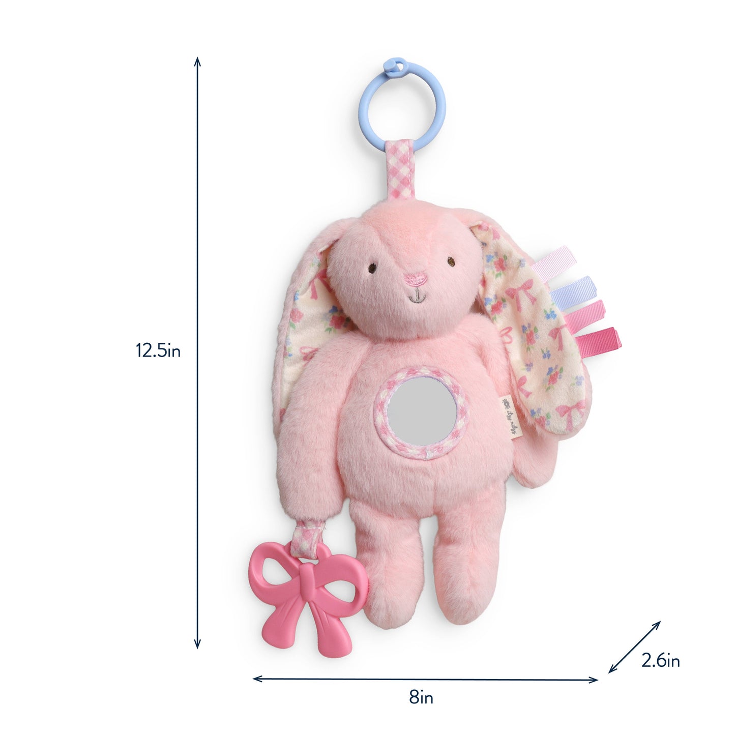 Itzy Ritzy Pink Bunny Bitzy Traveler™