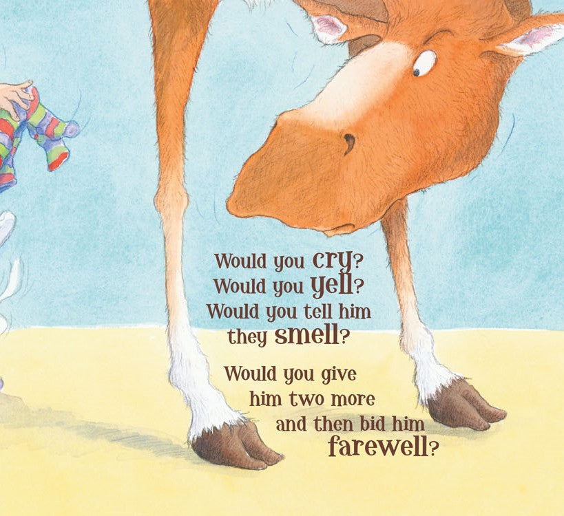 Moose On The Loose Picture Book