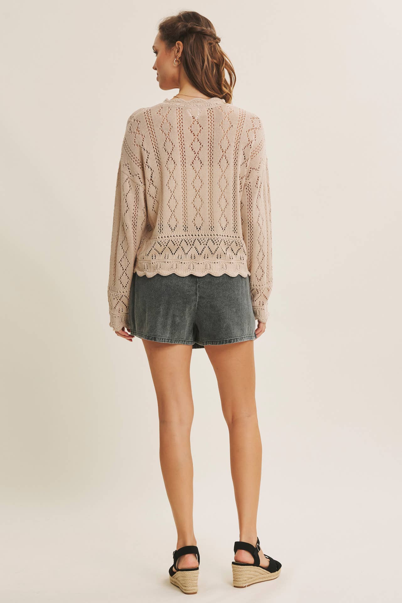 Coastal Wishes White Crochet Top