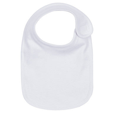 White Baby Bib
