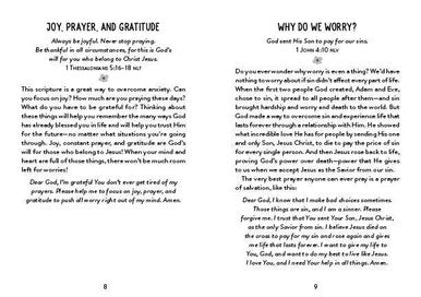 Worry Less, Pray More Teen Girl Devotion