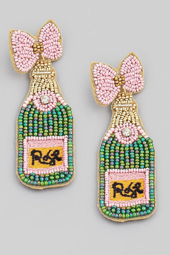 Rosé All Day Earrings