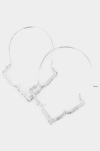 Dress Me Up Silver Earrings