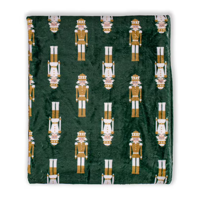 Alpine Nutcracker Throw