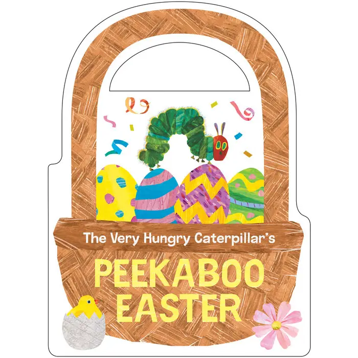 "The Very Hungry Caterpillar's Peekaboo Easter" Shaped Boardbook