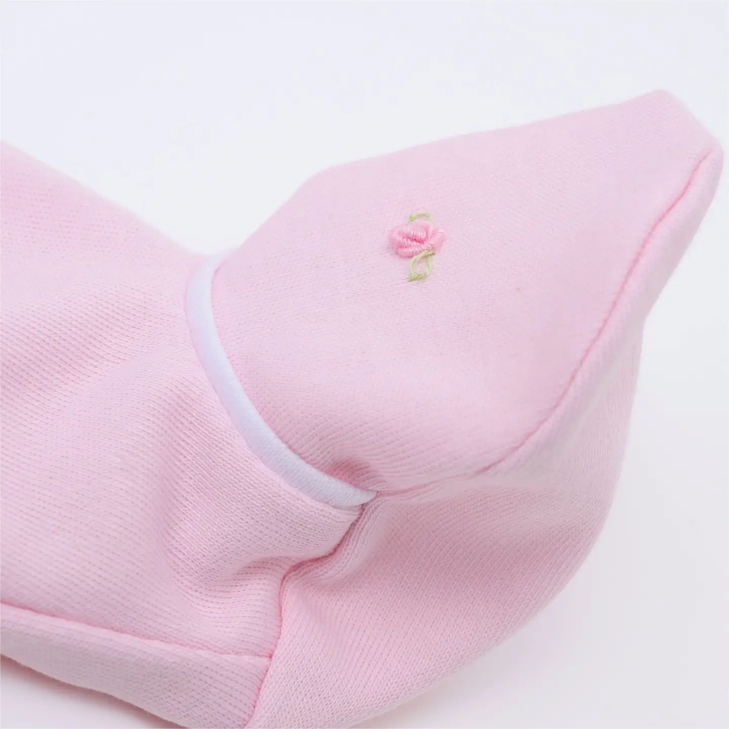 Hazel Pink Smocked Footie