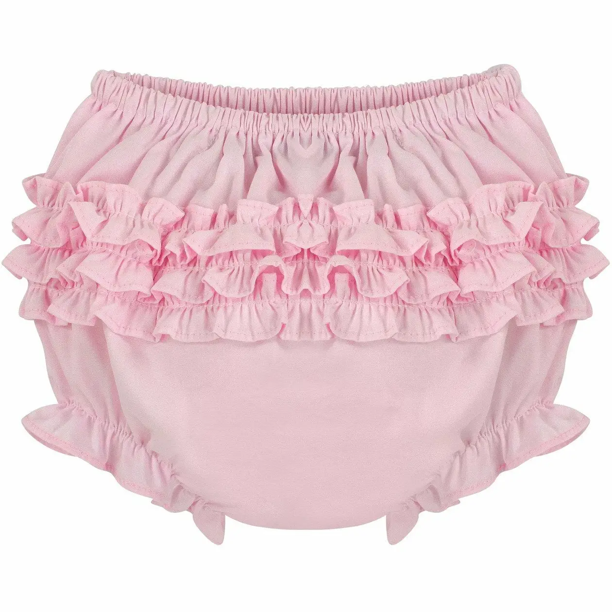 Baby Girl Pink Ruffle Diaper Cover