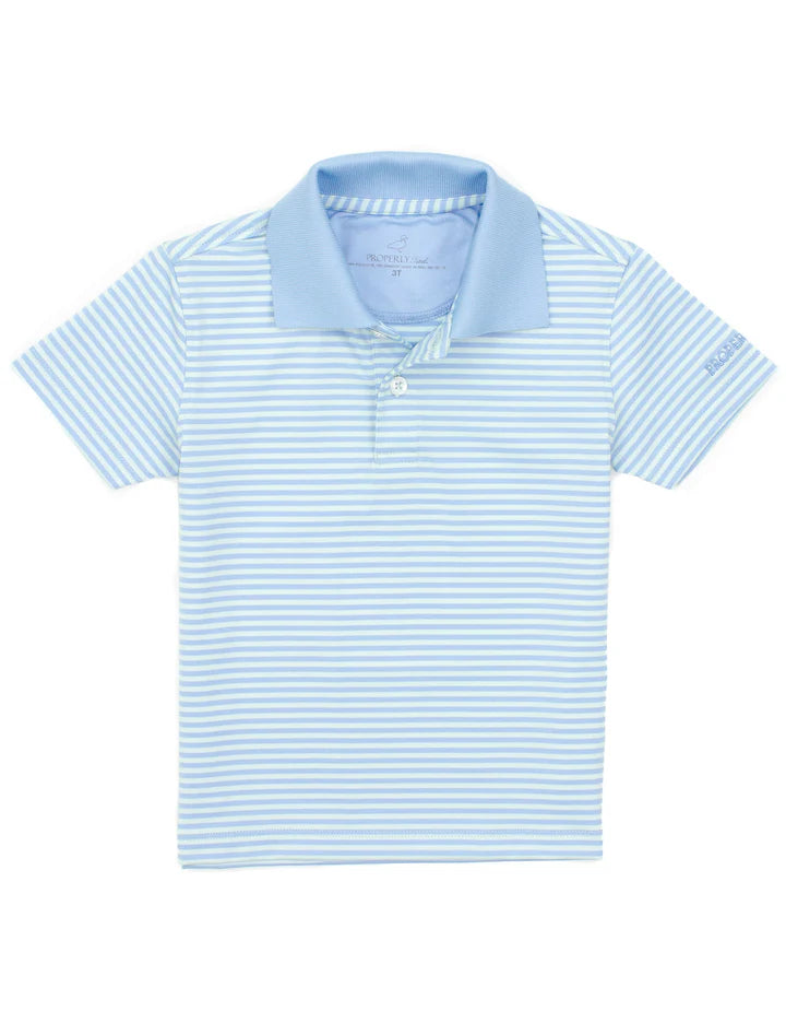 Properly Tied Boys Dallas Polo - Breeze
