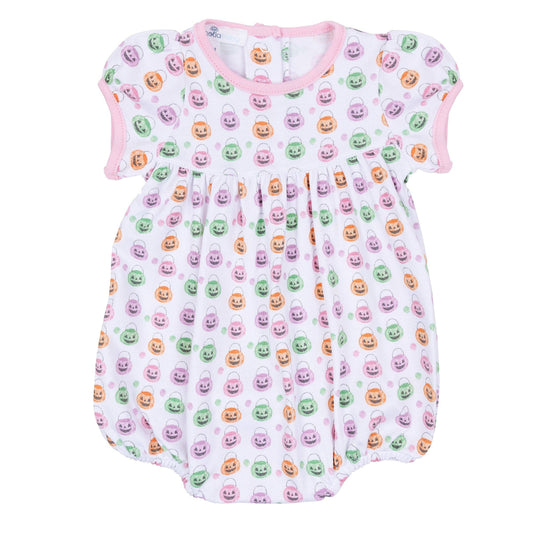 Pumpkin Party Print Short Sleeve Bubble