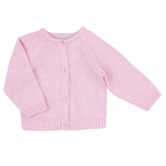 Essentials Knit Pink Cardigan