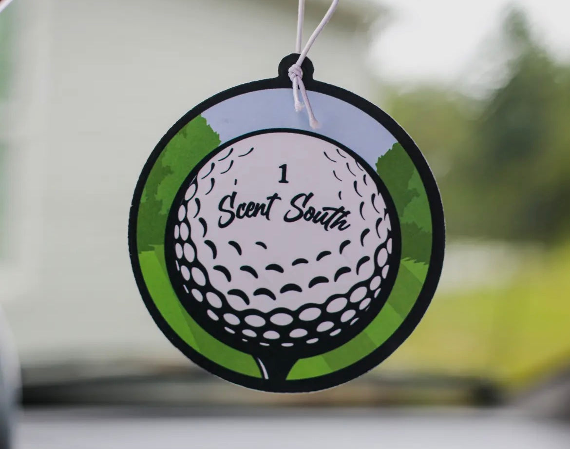 Golf Ball Car Air Freshener