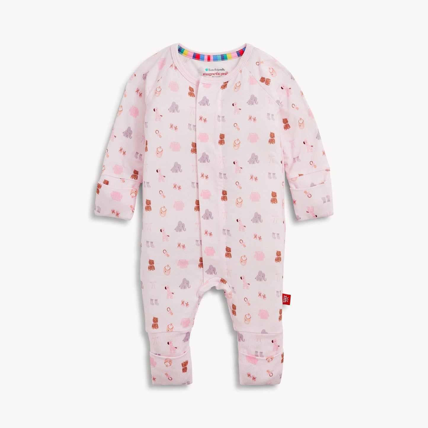 Nursery Nostalgia Pink Convertible Coverall