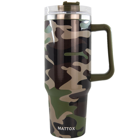 Camo Tumbler With Handle