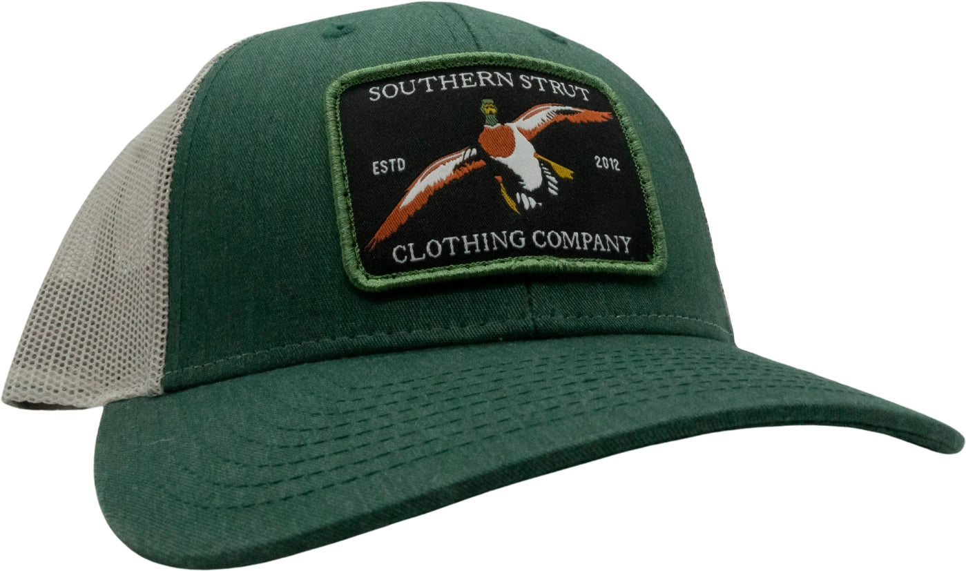 Southern Strut Green Mallard Patch Hat