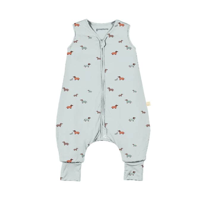 gunamuna Footie Sleep Bag - Woof