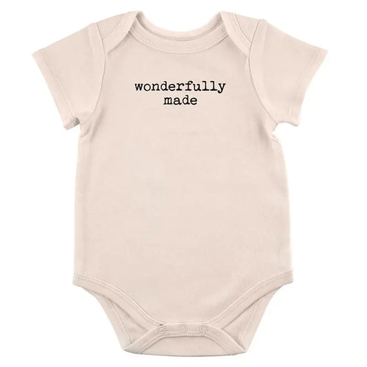 Wonderfully Made Pink Onesie