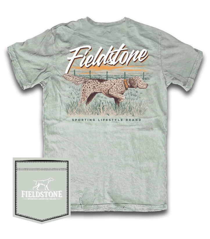 Fieldstone English Setter Short Sleeve Pocket Tee