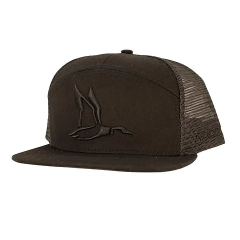 Roost Black Out 3D Puff Duck Hat