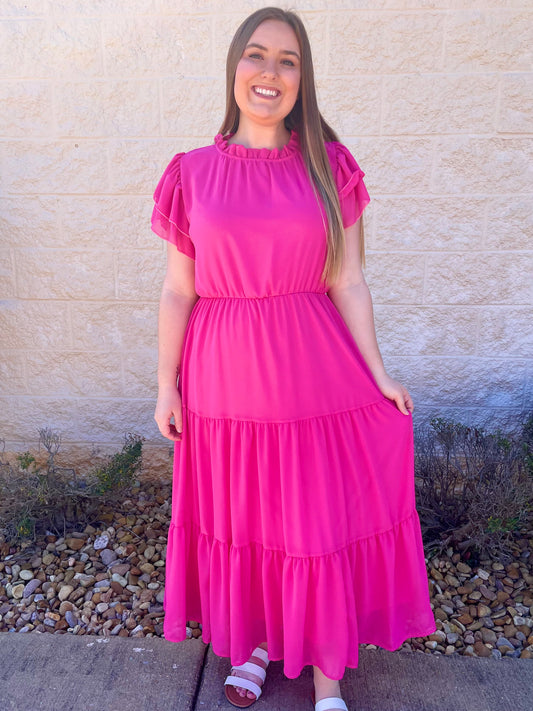 Perfectly Pink Maxi Dress