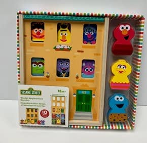 Sesame Street Wooden Brownstone