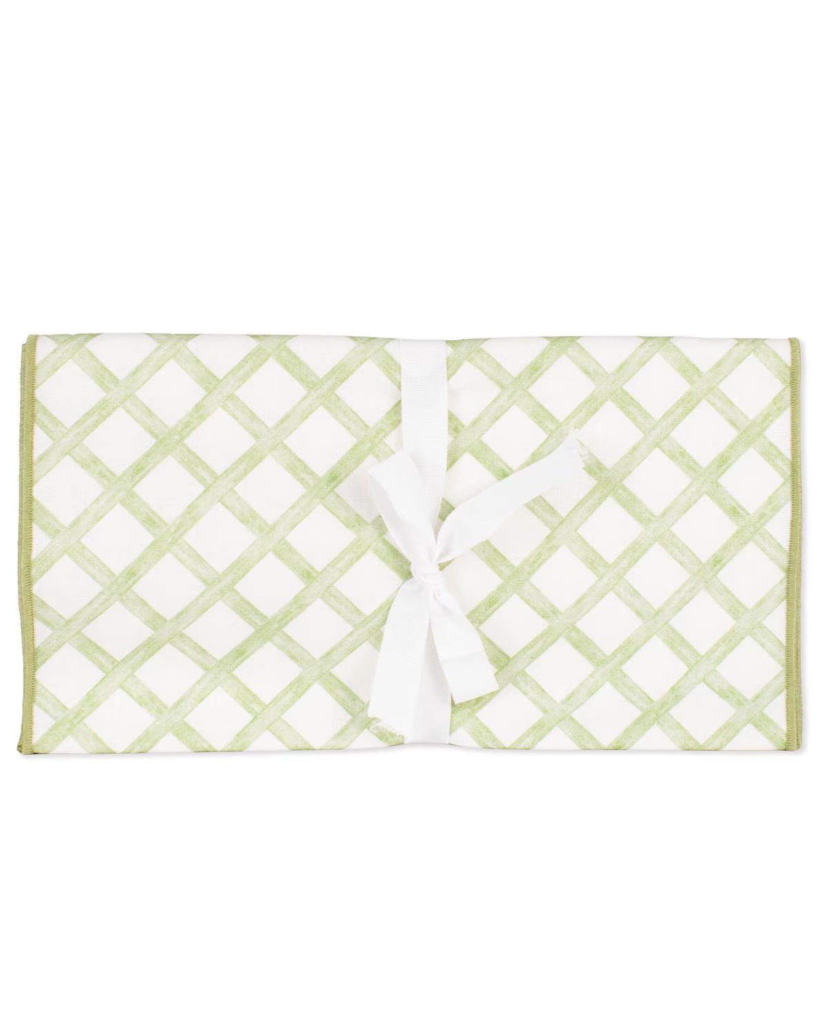 Watercolor Trellis Runner