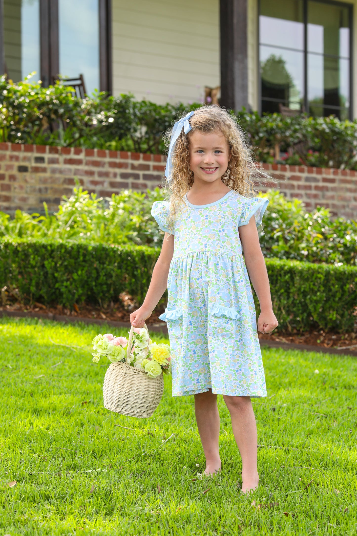 Blooming Floral Flutter Dress