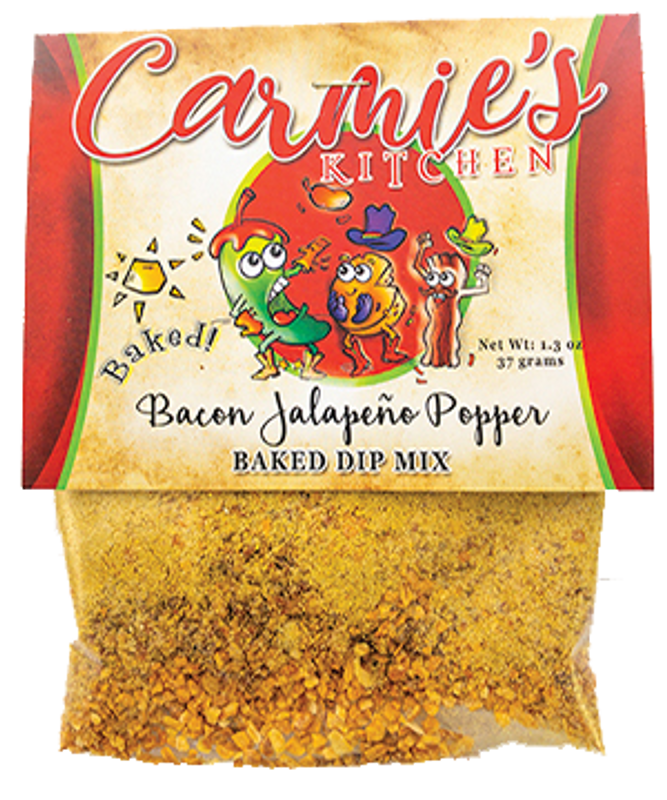 Carmies Baked Bacon Jalapeño Popper Dip Mix