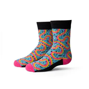 "Totally Rad" Kid's Printed Socks