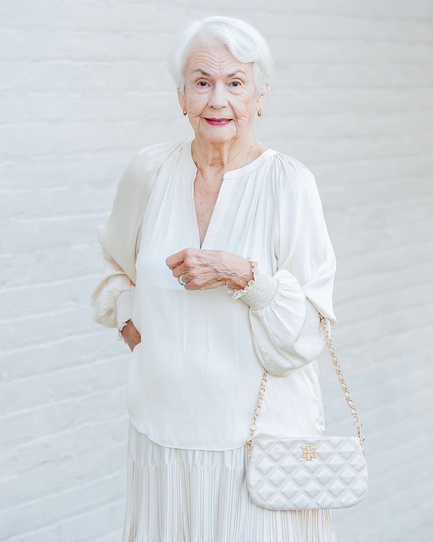 Livi Crossbody - Pearl