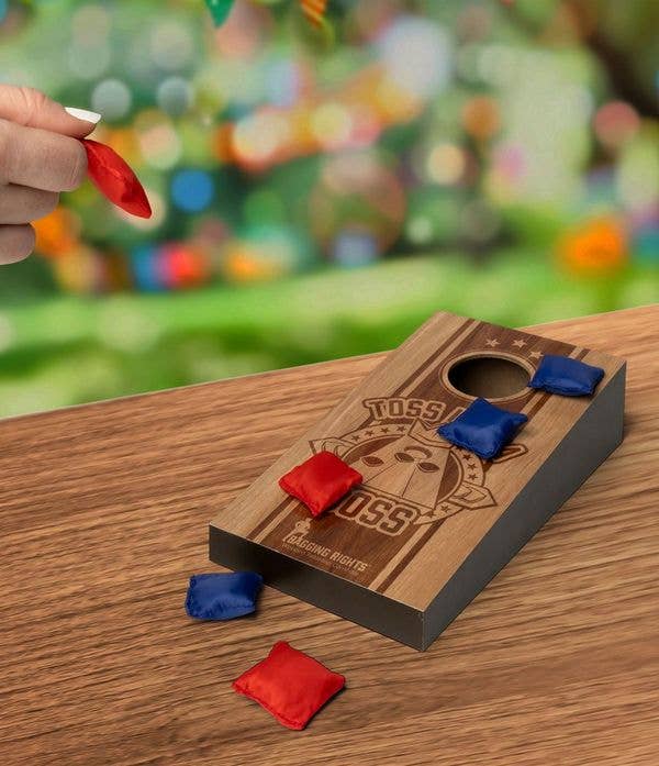 Wooden Tabletop Cornhole
