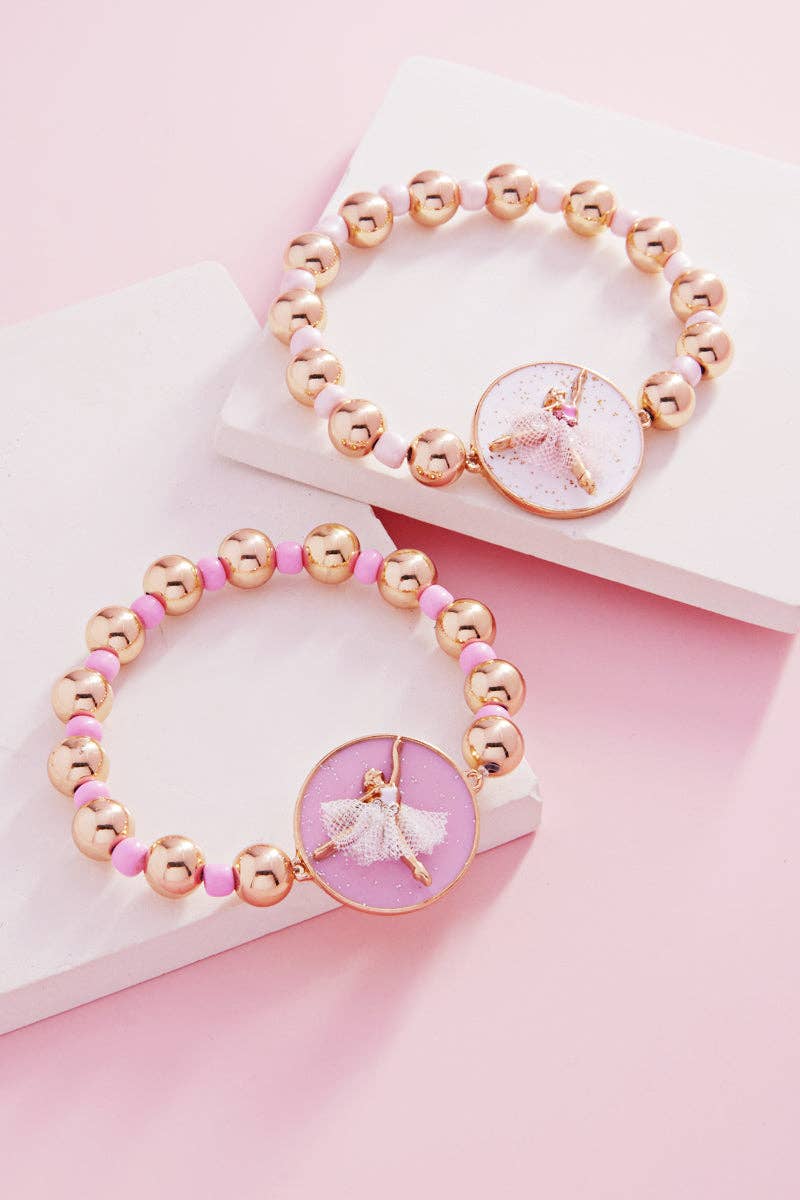 Ballerina Kids Stretch Bracelet