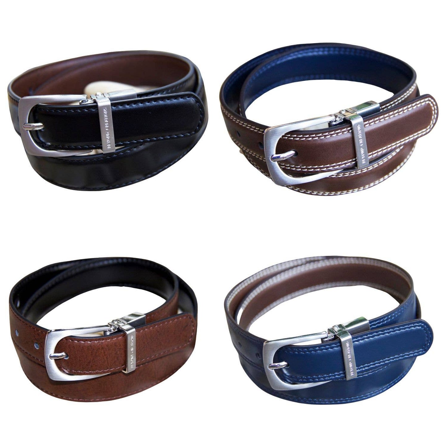 Boy’s Black/Brown Reversible Leather Belt