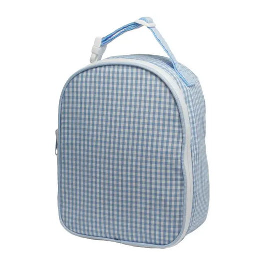 Blue Gingham Gumdrop