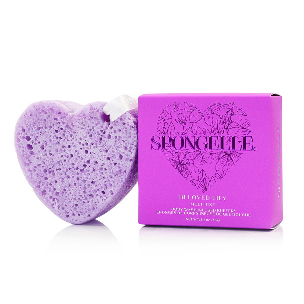 Spongelle Heart Buffer Sponge