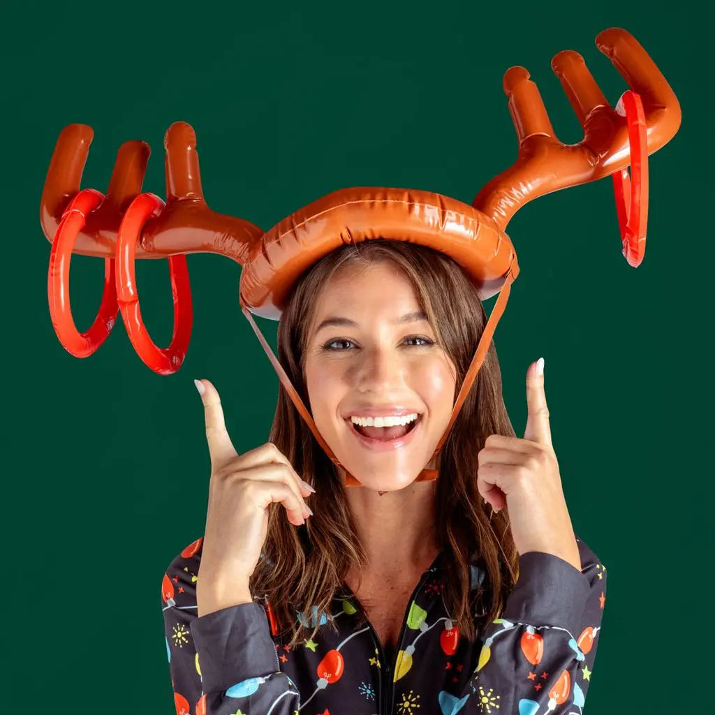 Inflatable Antler Ring Toss