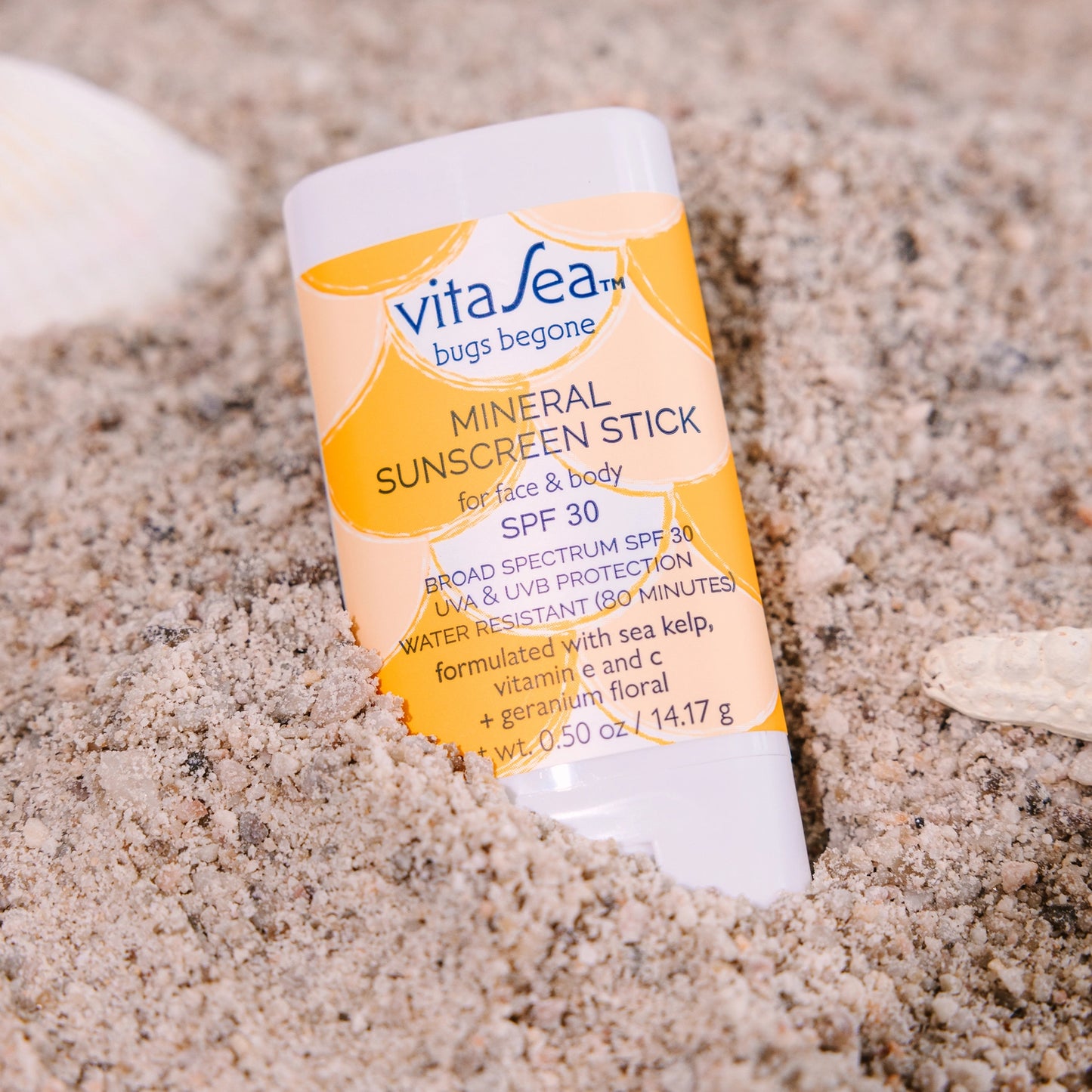 VitaSea Bugs Be Gone Mineral Sunscreen Stick SPF 30+