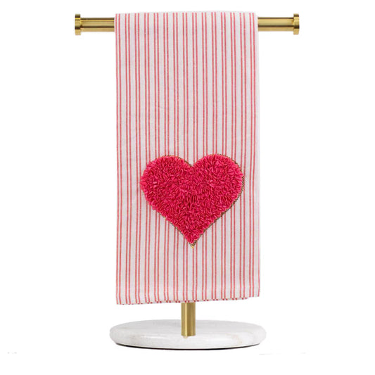 Heart To Heart Hand Towel