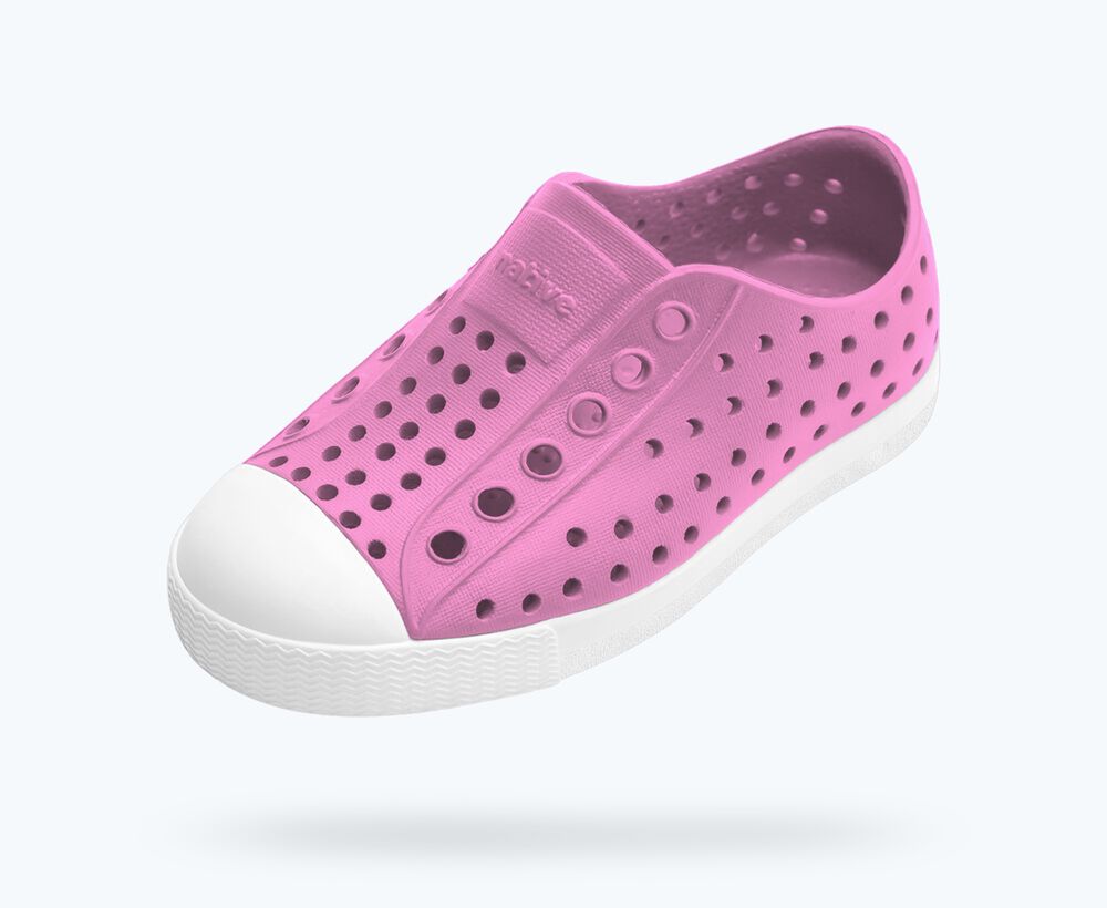Malibu Pink/Shell White Native Shoes