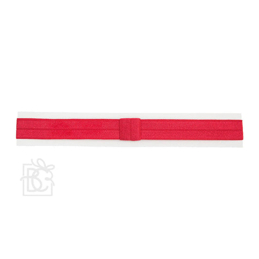 Red Skinny Elastic Headband
