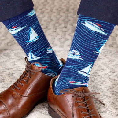 Men's Sailboat Socks