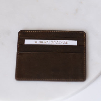 Leather Slim Card Wallet