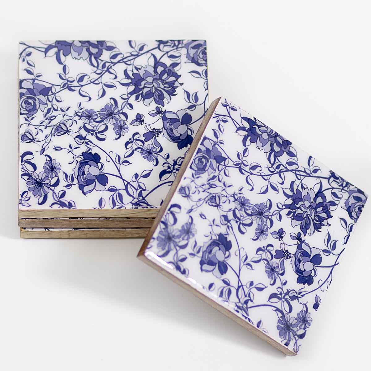 Bella Blue & White Coasters