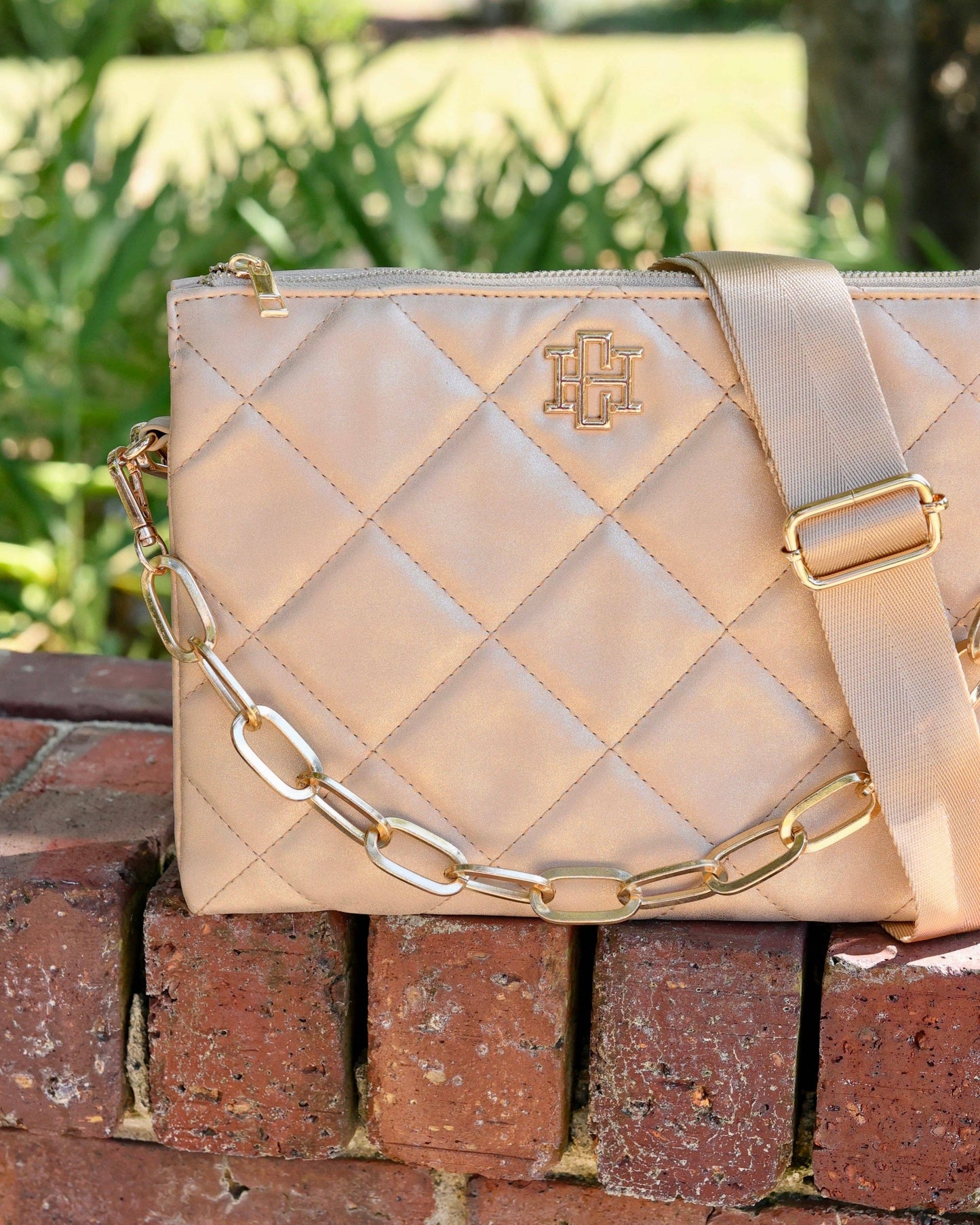 Ariana Crossbody - Gold Shimmer