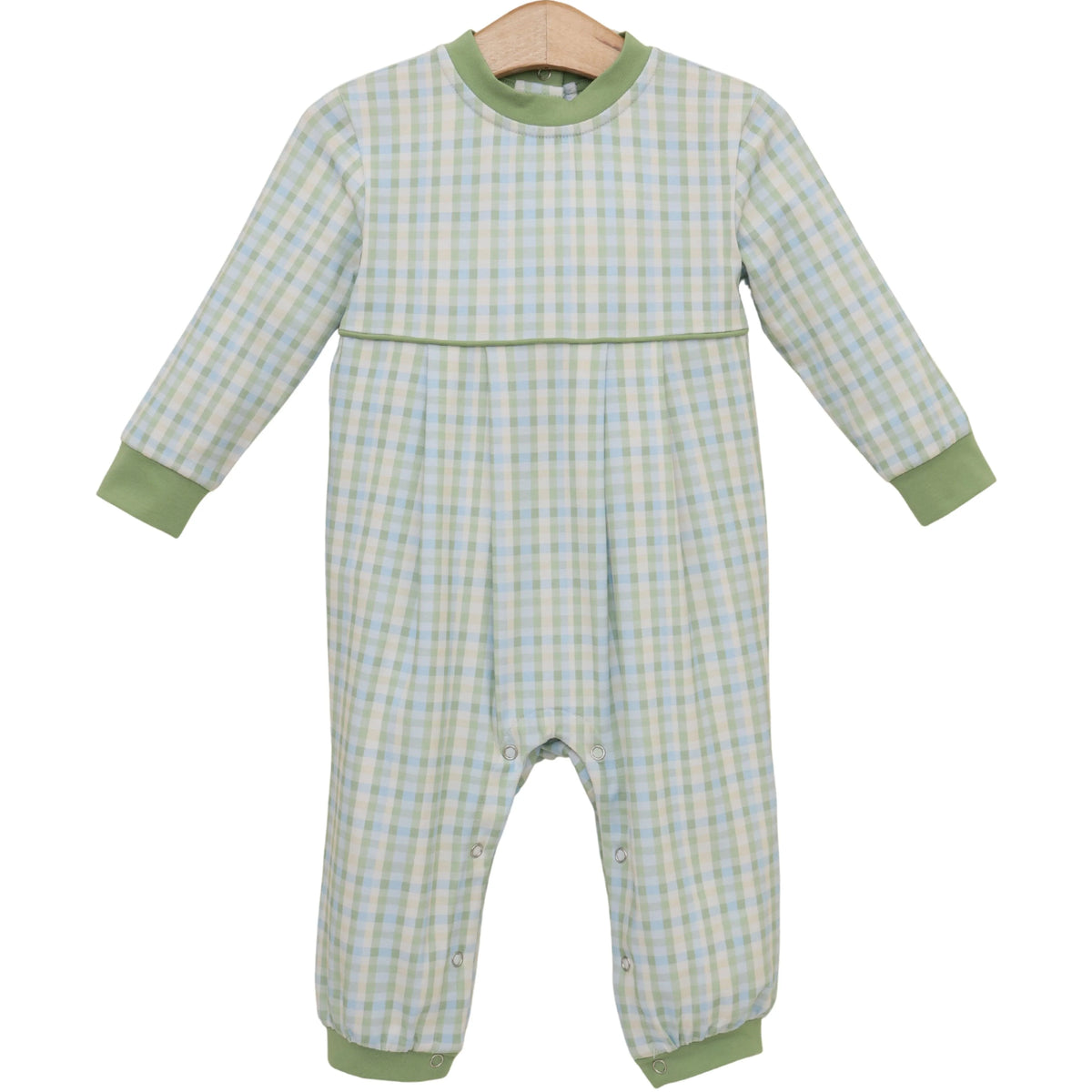 Basin Plaid Patrick Romper