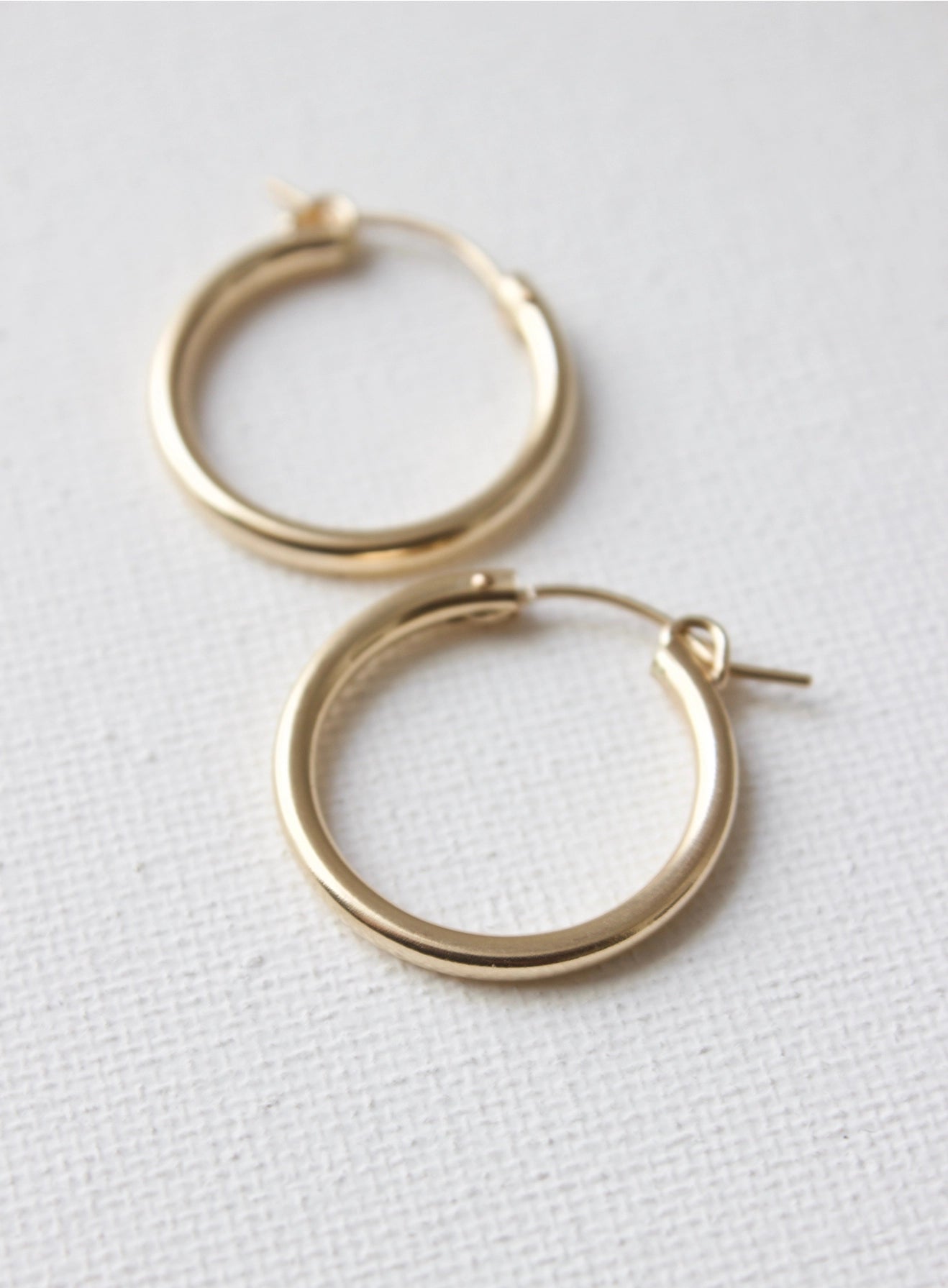 Gold Filled Hoop Earrings