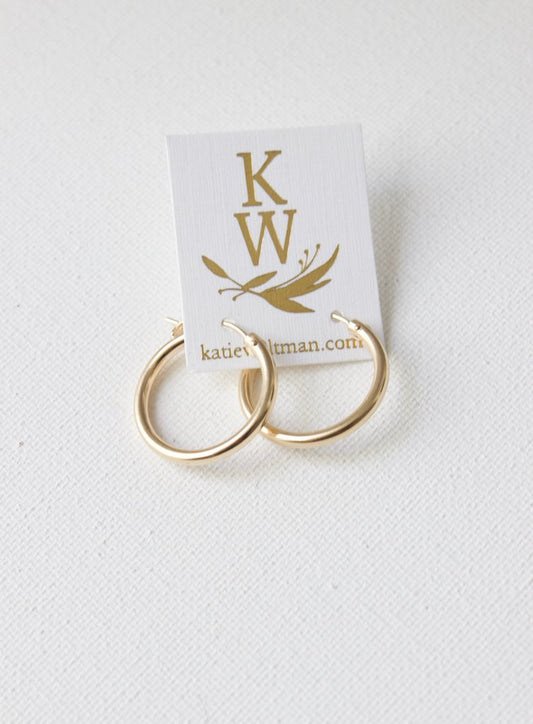 Gold Filled Hoop Earrings