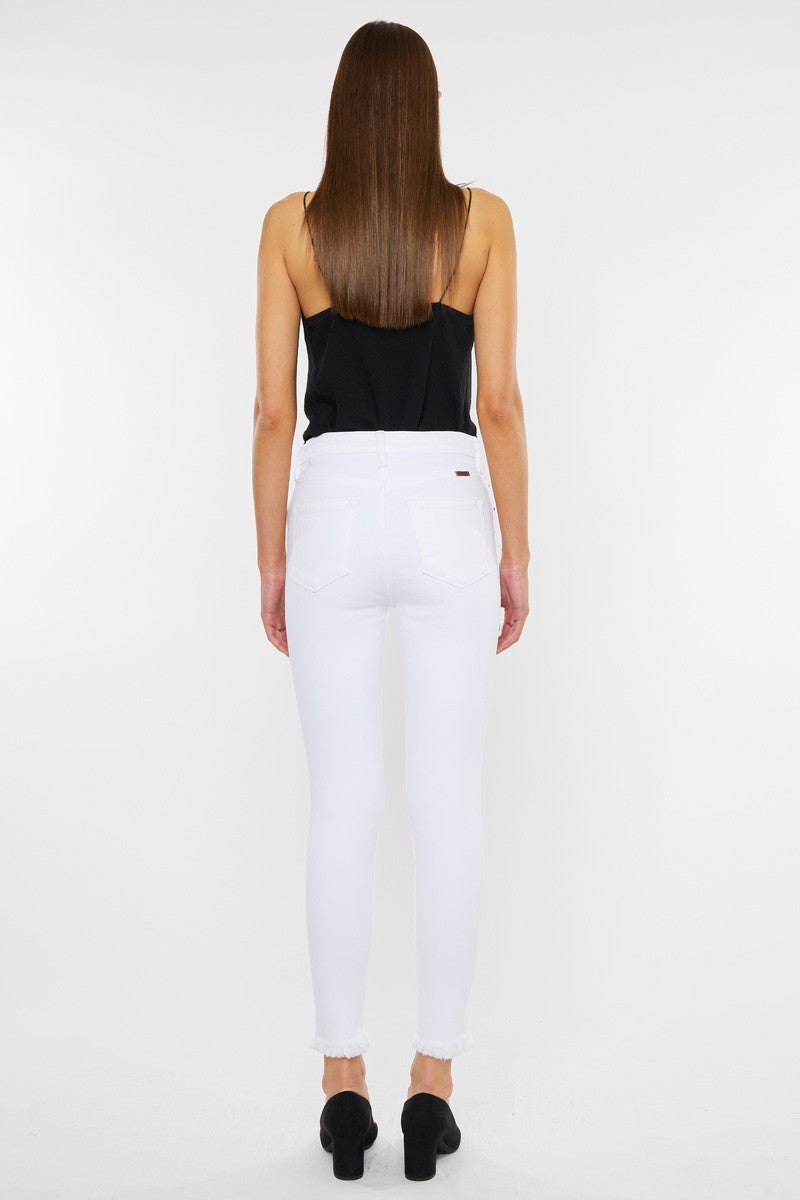 Miller White Ankle Skinny Kancan Jeans