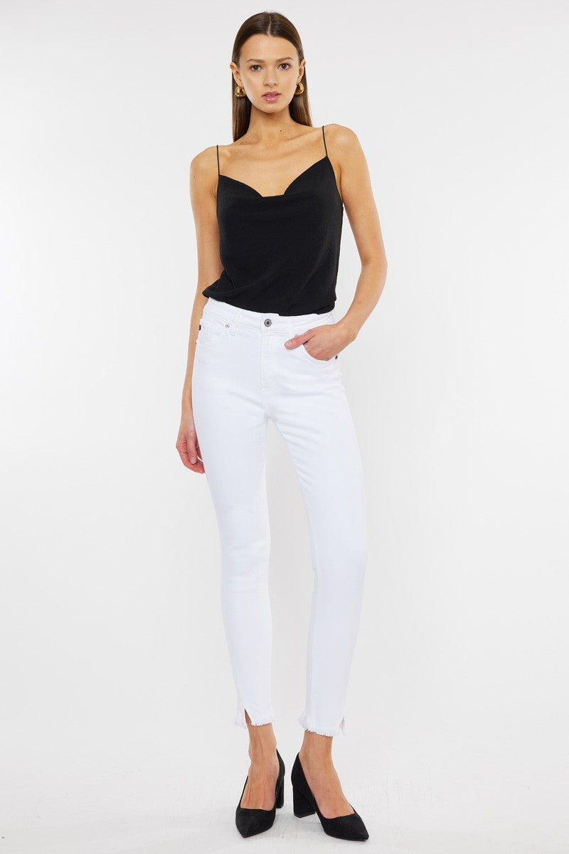 Miller White Ankle Skinny Kancan Jeans